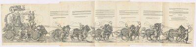 The Triumphal Chariot of Maximilian I (The Great Triumphal Car) av Albrecht Dürer