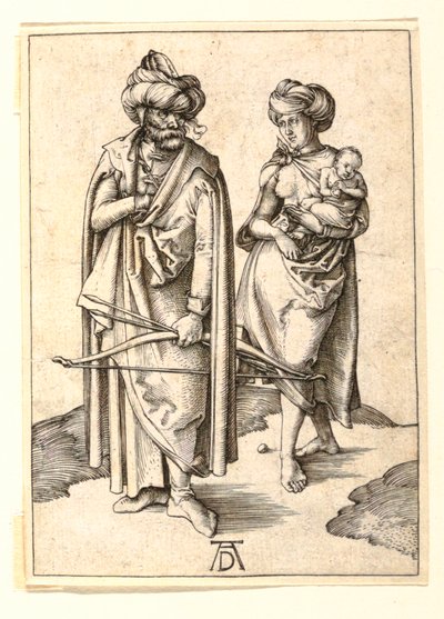 Den tyrkiske familien av Albrecht Dürer