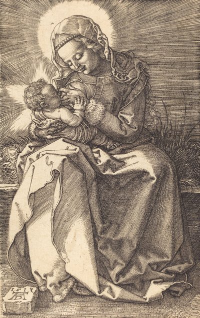 Jomfruen som ammer barnet, 1519. av Albrecht Dürer