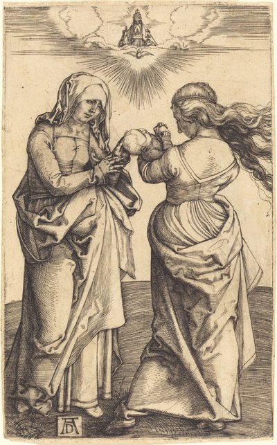 Jomfruen og barnet med Saint Anne av Albrecht Dürer
