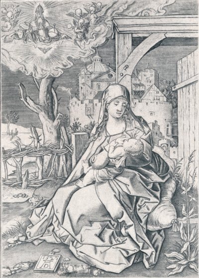 Jomfruen ved porten, 1522 1906. av Albrecht Dürer