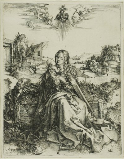 Jomfruen med øyenstikkeren av Albrecht Dürer