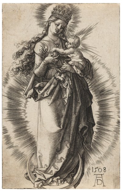 Jomfruen med stjernekronen av Albrecht Dürer