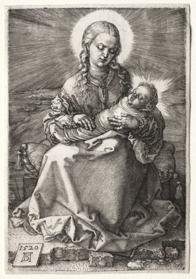 Jomfruen med det svøpte barnet, 1520. av Albrecht Dürer