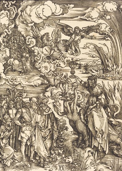 The Hore of Babylon, 1498. av Albrecht Dürer