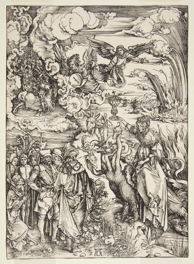 The Whore of Babylon, fra The Apocalypse av Albrecht Dürer