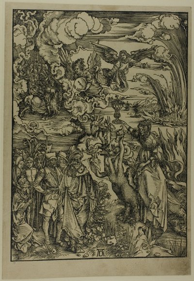 The Whore of Babylon, fra The Apocalypse av Albrecht Dürer