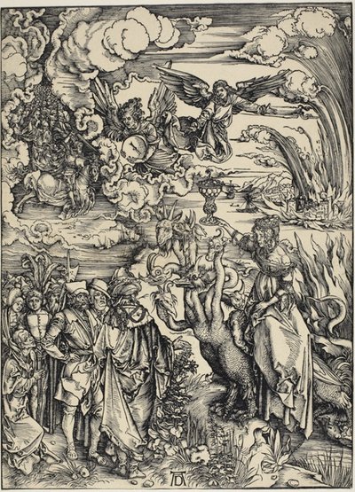 The Whore of Babylon, fra The Apocalypse av Albrecht Dürer