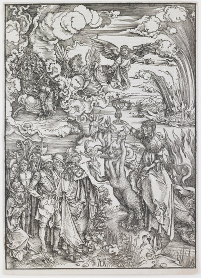 The Whore of Babylon, fra serien "The Apocalypse" av Albrecht Dürer