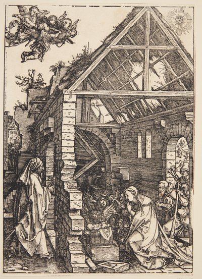 Tilbedelsen av gjeterne av Albrecht Dürer
