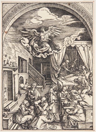 Jomfruens fødsel av Albrecht Dürer