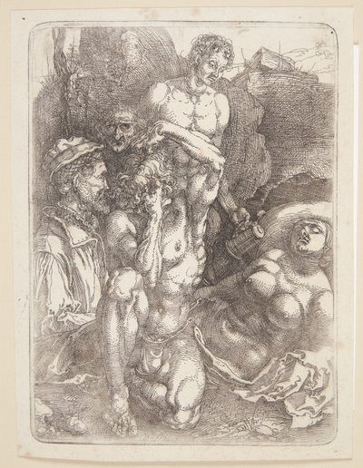 Den desperate mannen av Albrecht Dürer