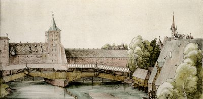 Tørrdokken på Hallertor i Nürnberg av Albrecht Dürer