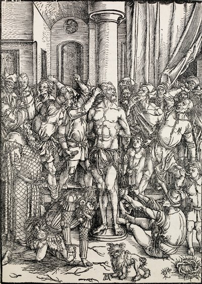 The flagellation, c149697 av Albrecht Dürer
