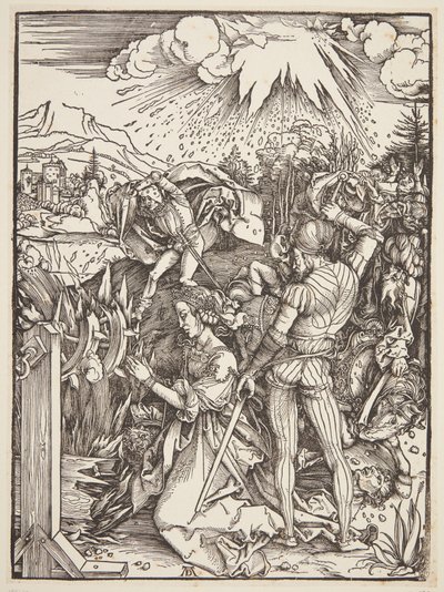 Martyrdøden til St. Catherine av Albrecht Dürer