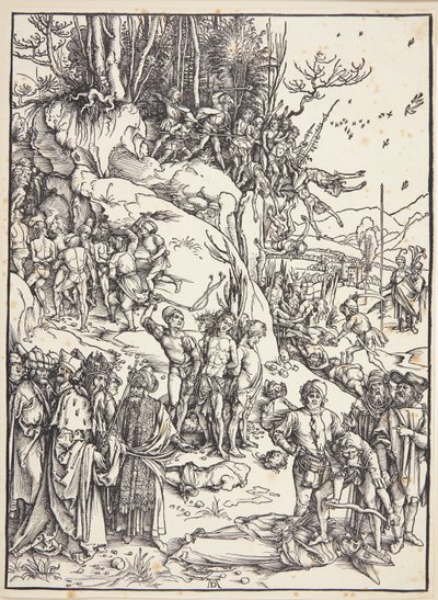 De ti tusens martyrium av Albrecht Dürer