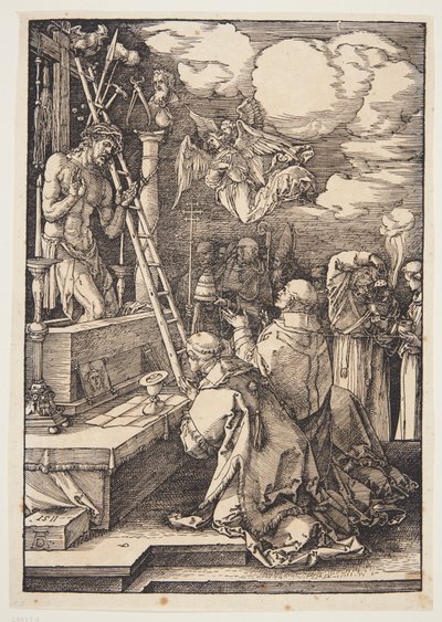 Massen til St. Gregory av Albrecht Dürer