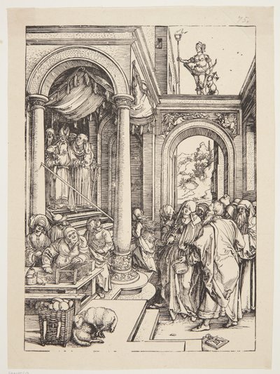 Presentasjonen av jomfruen i templet av Albrecht Dürer