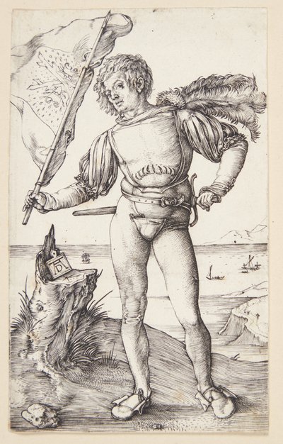 Fanebæreren av Albrecht Dürer