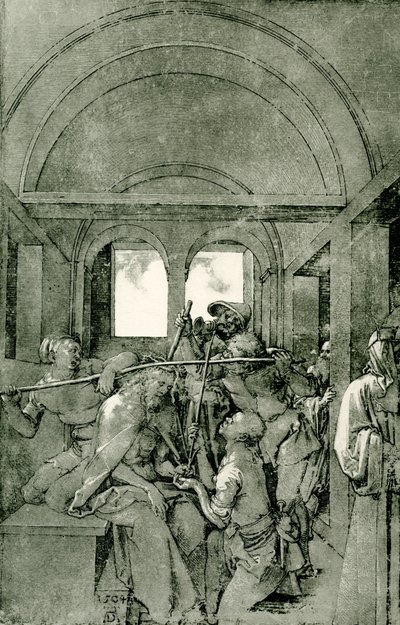 Torner Kristi kroning av Albrecht Dürer