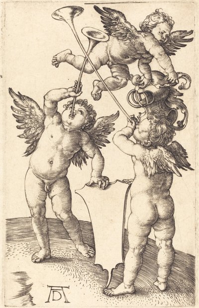 Tre Genii av Albrecht Dürer