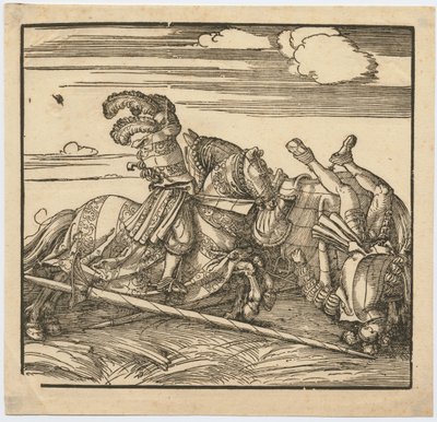 Turnering, c. 1516 av Albrecht Dürer