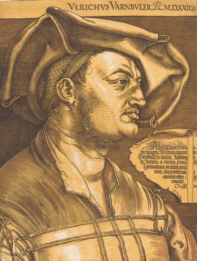 Ulrich Varnbüler, 1522 utgitt ca. 1620. av Albrecht Dürer