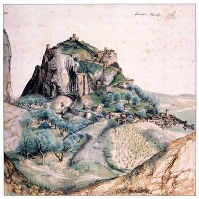 Utsikt over Arco, 1495 av Albrecht Dürer