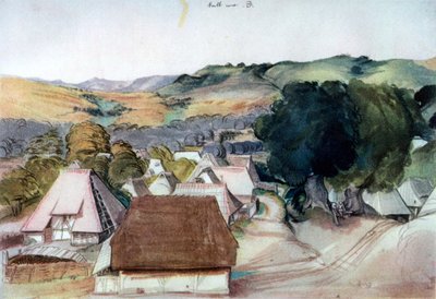 Utsikt over Kachreuth, nær Nürnberg, 1511, 1936 av Albrecht Dürer