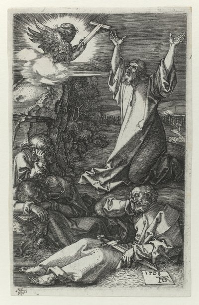 Kristus i oliventrærnes hage av Albrecht Dürer
