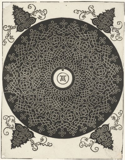 Blondedesign av Albrecht Dürer or Duerer