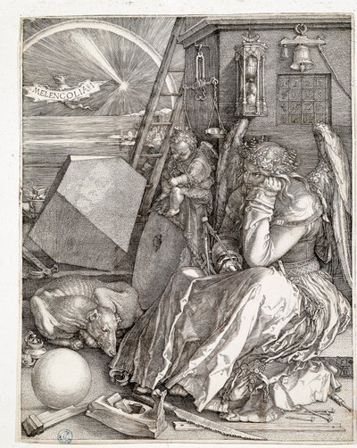 Melancholia I (gravering av Albrecht Dürer
