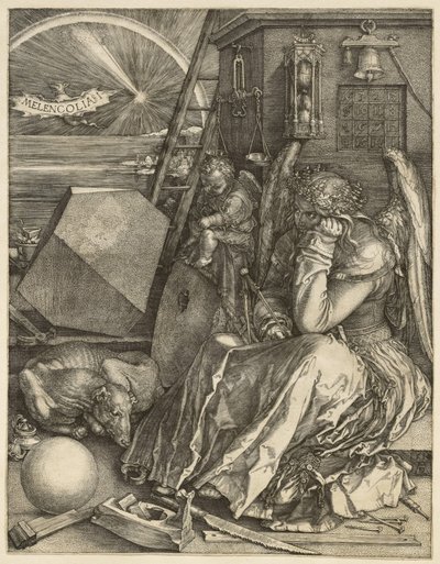 Melencolia I, 1514 av Albrecht Dürer