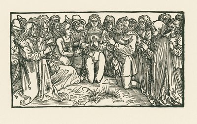 Menn og kvinner i bønn av Albrecht Dürer or Duerer
