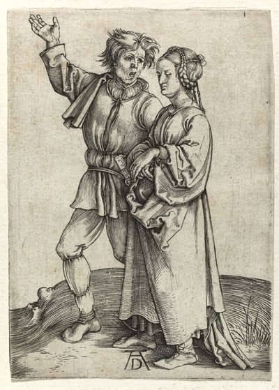 Bondepar, ca. 1497 av Albrecht Dürer