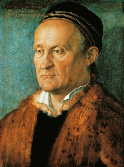 Portrett av Jacob Muffels av Albrecht Dürer