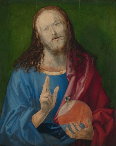 Salvator Mundi, ca. 1505 (olje på lind) av Albrecht Dürer