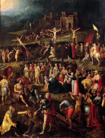 Scener fra lidenskap, fra tegning av Albrecht Durer, flamsk maleri (1500-tallet) av Albrecht Dürer