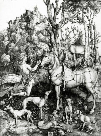 St. Eustace av Albrecht Dürer