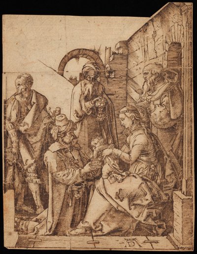 Tilbedelsen av magiene av Albrecht Dürer