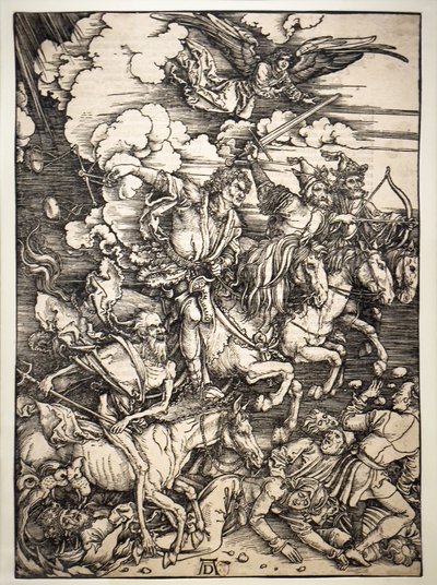 Apokalypsens fire ryttere av Albrecht Dürer or Duerer