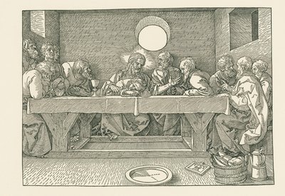 Den siste nattverd av Albrecht Dürer or Duerer