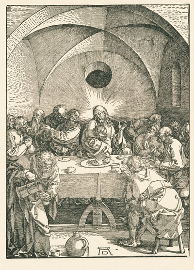 Den siste nattverd av Albrecht Dürer or Duerer