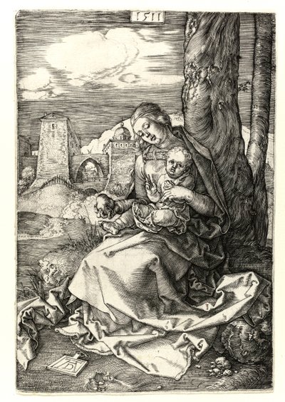 Madonnaen med pæren av Albrecht Dürer