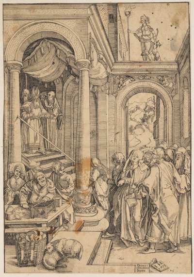 Presentasjonen av jomfruen i tempelet av Albrecht Dürer