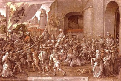 Veien til Golgata av Albrecht Dürer