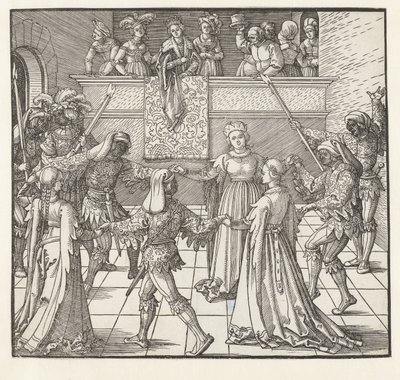 Fakkeldansen av Albrecht Dürer or Duerer