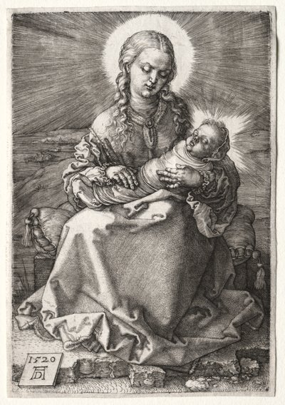 Jomfruen med det svøpte barnet av Albrecht Dürer or Duerer