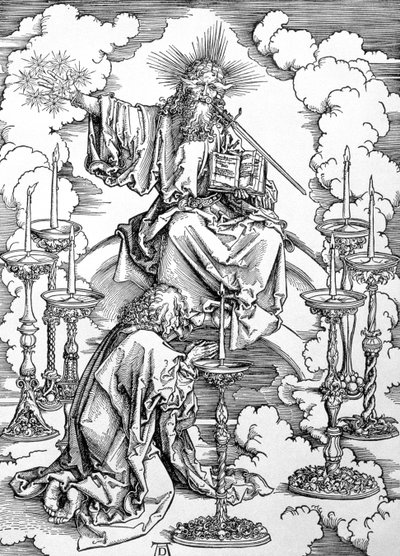 The Vision of The Seven Candlesticks fra 