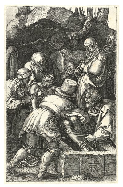 Kristi begravelse av Albrecht Dürer